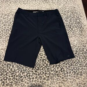 O'Neill Black Flat Front Shorts